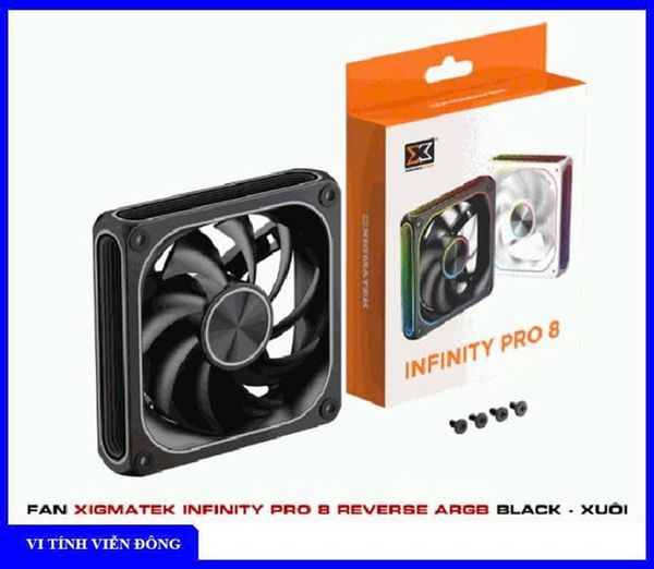 Fan led Xigmatek Infinity Pro 8 ARGB Black (xuôi)