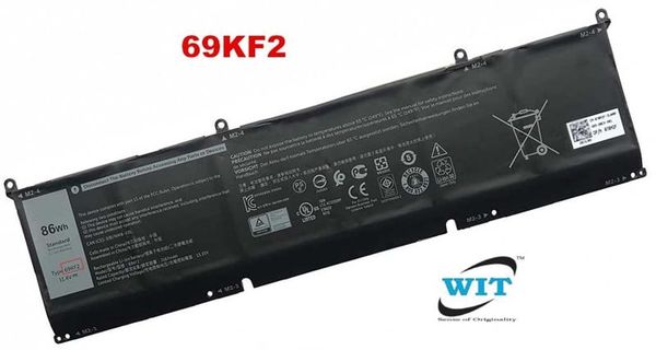 PIN DELL XPS 15 9560 NGẮN H5H20 56WH (GREENCELL)