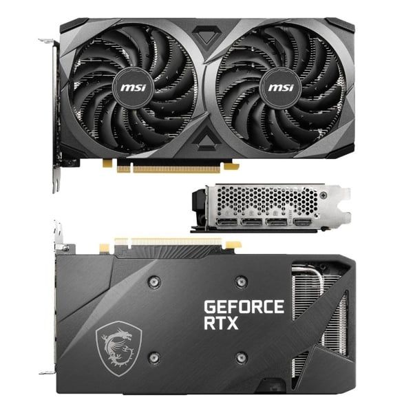 Card màn hình MSI RTX 3060 Ventus 2X 12GB OC GDDR6