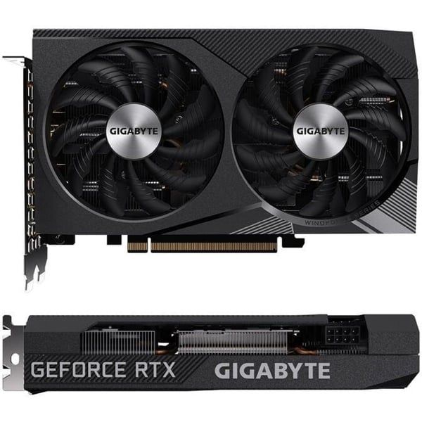 Card màn hình Gigabyte RTX 3060 WINDFORCE OC 12GB GDDR6 (GV-N3060WF2OC-12GD)