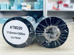Ruy băng in mã vạch Wax Resin - 110mmx300m (ATM220)