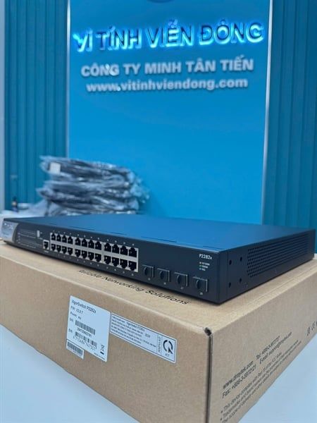 Thiết bị Switch DrayTek Vigor P2282x Layer 2+ (24 Gigabit POE _SFP+ 10G)