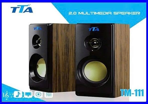 Bộ loa 2.0 TTA TM111 (USB + Jack 3.5, công suất 3W x 2)