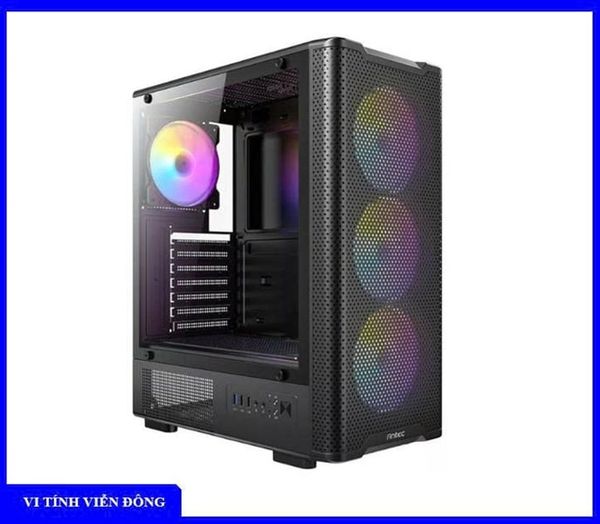Case Antec VX310 RGB Elite - ATX (Black) (Tặng 4 Fan)