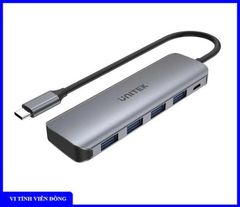 Hub Type C --> 4 USB 3.0 +Micro USB 10W Unitek H1107A