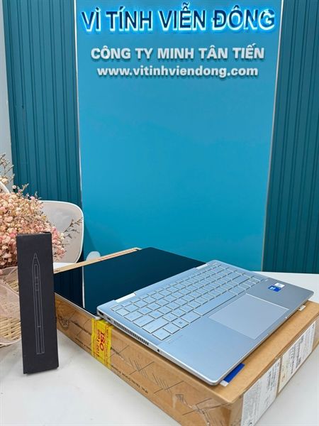 Máy tính xách tay (NB) HP Pavilion X360 14-ek2017TU 9Z2V5PA (Intel Core 5 120U | 16GB | 512GB | 14 inch FHD | Cảm ứng | Win 11 | Bạc)