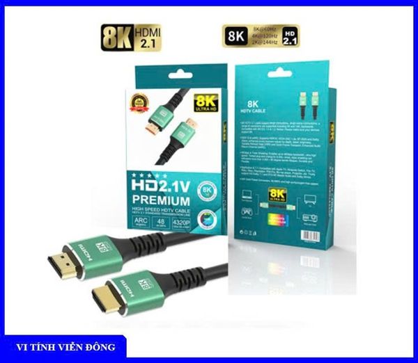 Cáp HDMI 10m Premium HD 2.1V 8K