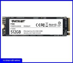 Ổ cứng SSD 512GB PATRIOT P300 M.2 2280 NVMe Gen 3x4 - P300P512GM28