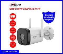 Camera Wifi 5MP Dahua DH-IPC- HFW1539DTK1-SW-PV