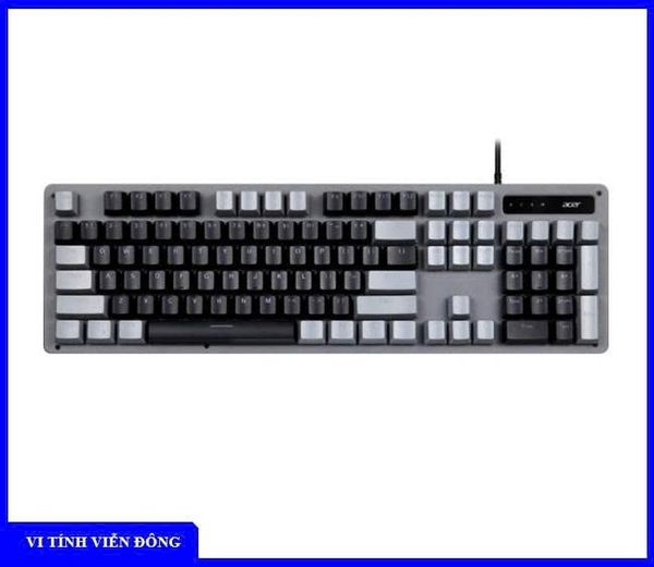 Bàn phím cơ ACER OKW 212 (Black grey, Blue Switch)