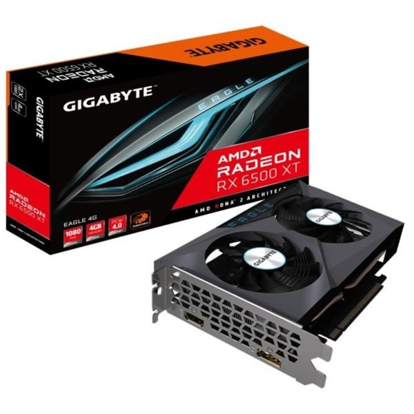 Card màn hình VGA Gigabyte RX 6500 XT Eagle 4GB GDDR6