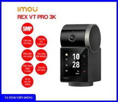 Camera Wifi iMOU IPC- S2VBP - 5M0WR REX VT Pro 5MP (Gọi Video 2 Chiều, Tích hợp pin 2000mAh)