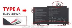 PIN ASUS FX504 B31N1726 (TYPE A) CÁP THẲNG NGẮN (ZIN) - 3 CELL
