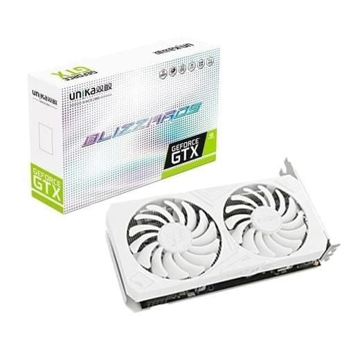 Card màn hình Unika GTX 1660 Super Blizzards 6GB V2 (White)
