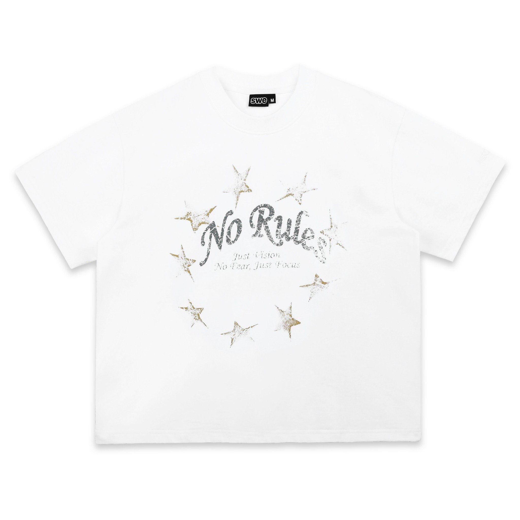  SWE RULELESS BOXY TEE - WHITE 