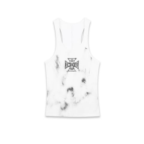  SWE CROSS TANK TOP - WHITE 