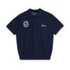  SWE KNIT POLO - NAVY 