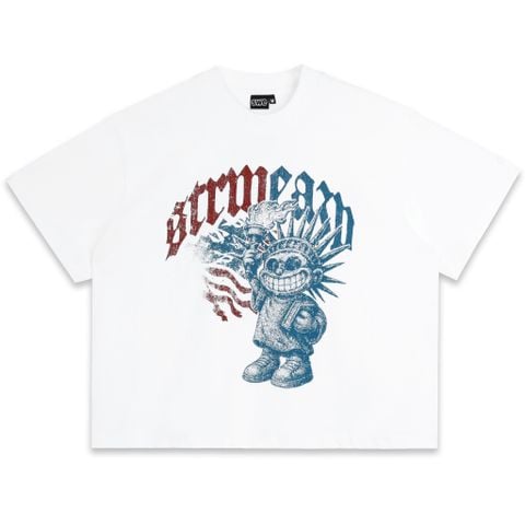  SWE LIBERTY BOXY TEE - WHITE 