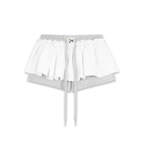  SWE HONEY LAYERED SKORT - GRAY 