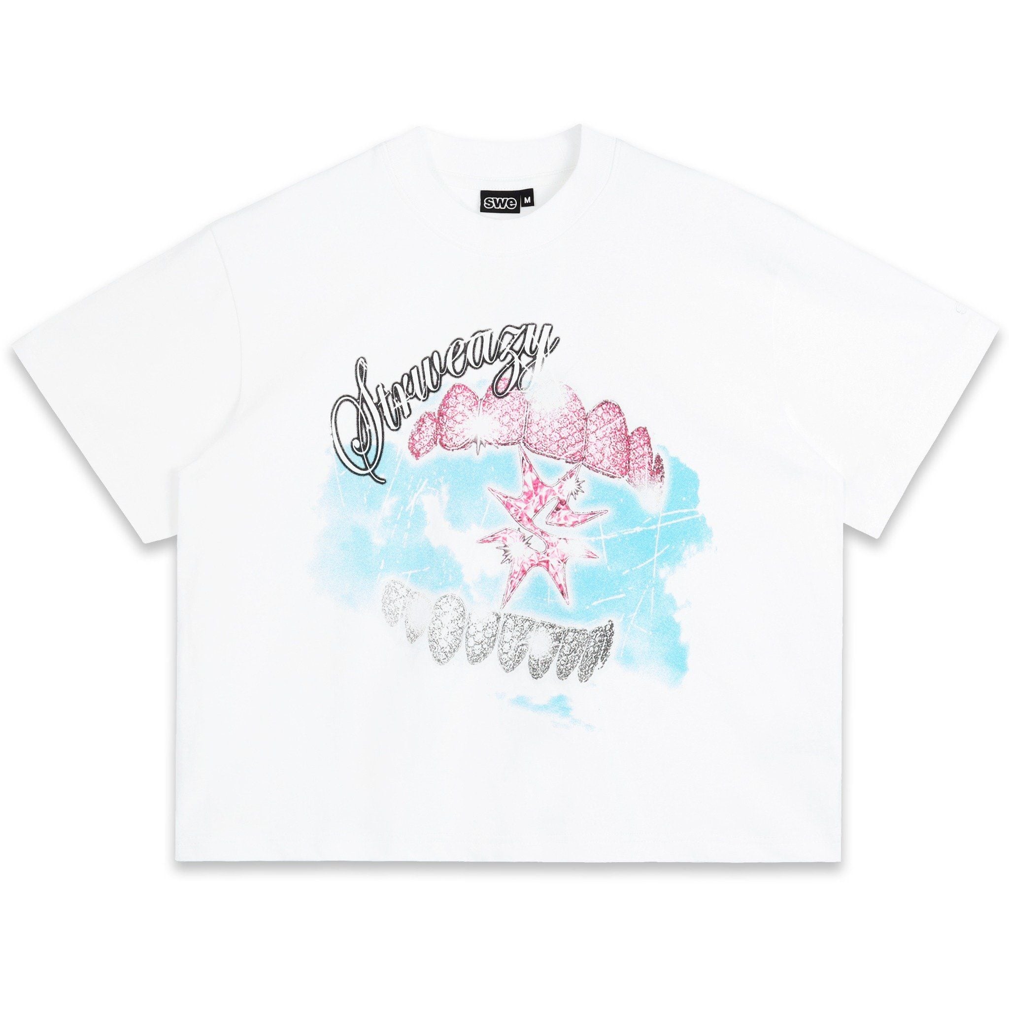  SWE GRILLZ BOXY TEE - WHITE 