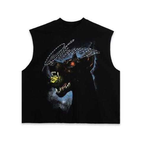  SWE DOBERMAN CUT TEE - BLACK 