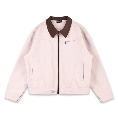  SWE SCRIPT JACKET - PINK 
