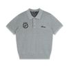  SWE KNIT POLO - GRAY 