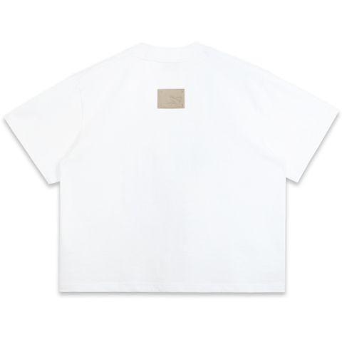  SWE RING BOXY TEE - WHITE 