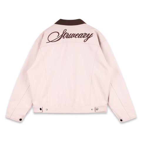  SWE SCRIPT JACKET - PINK 