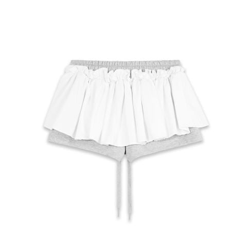  SWE HONEY LAYERED SKORT - GRAY 