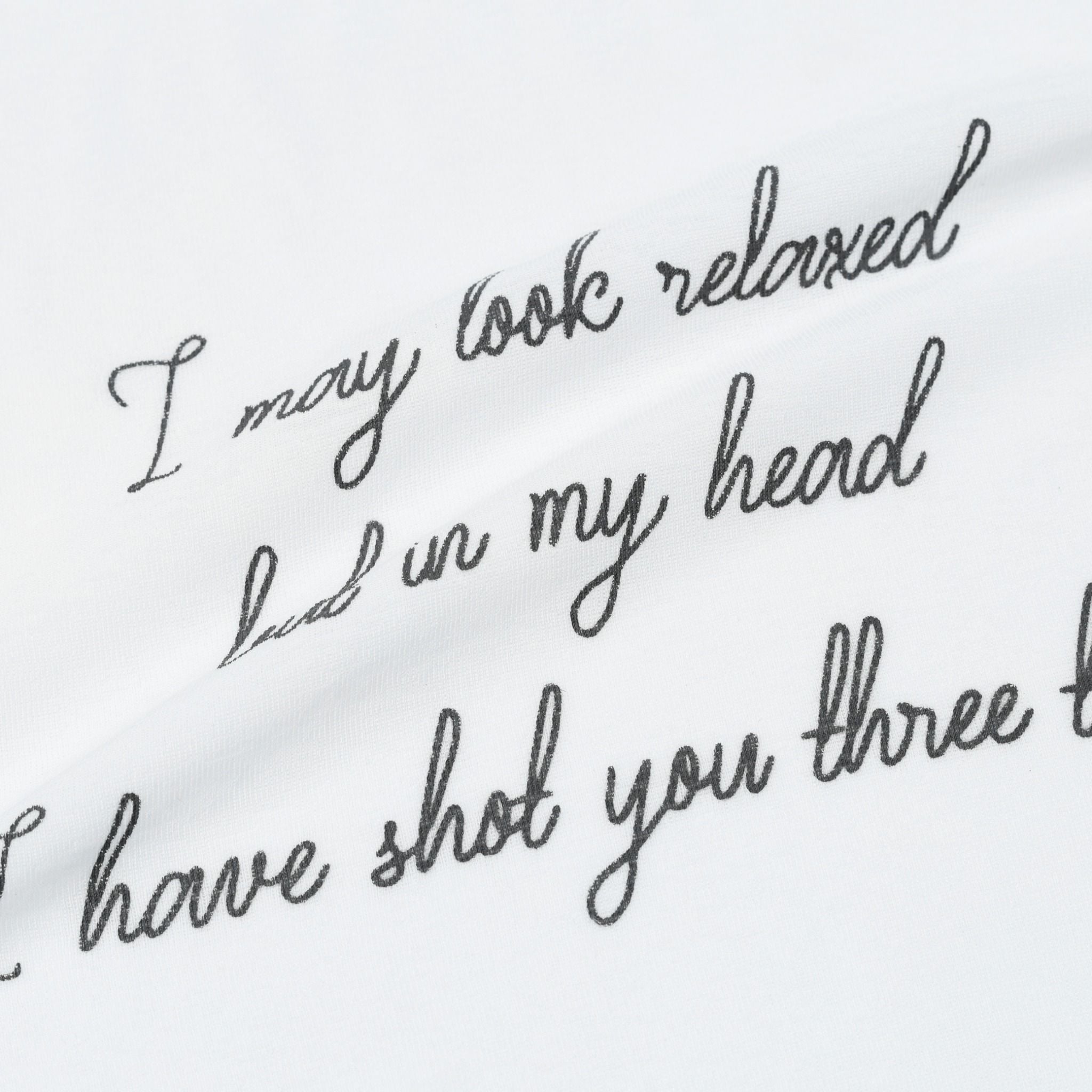  SWE HEADSHOT LS TEE - WHITE 