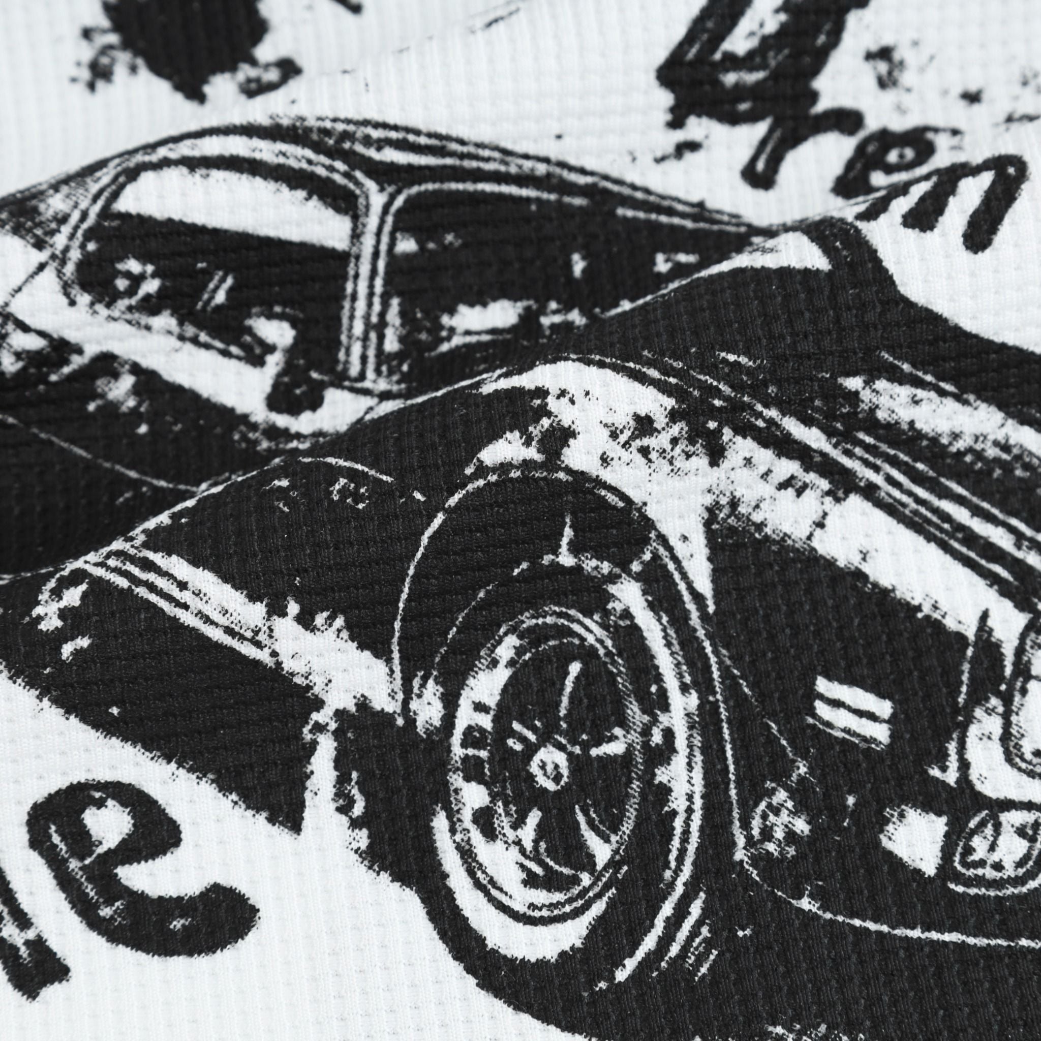  SWE ALLGAS WAFFLE L/S TEE - WHITE 