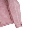  SWE BLOSSOM LEATHER JACKET - PINK 