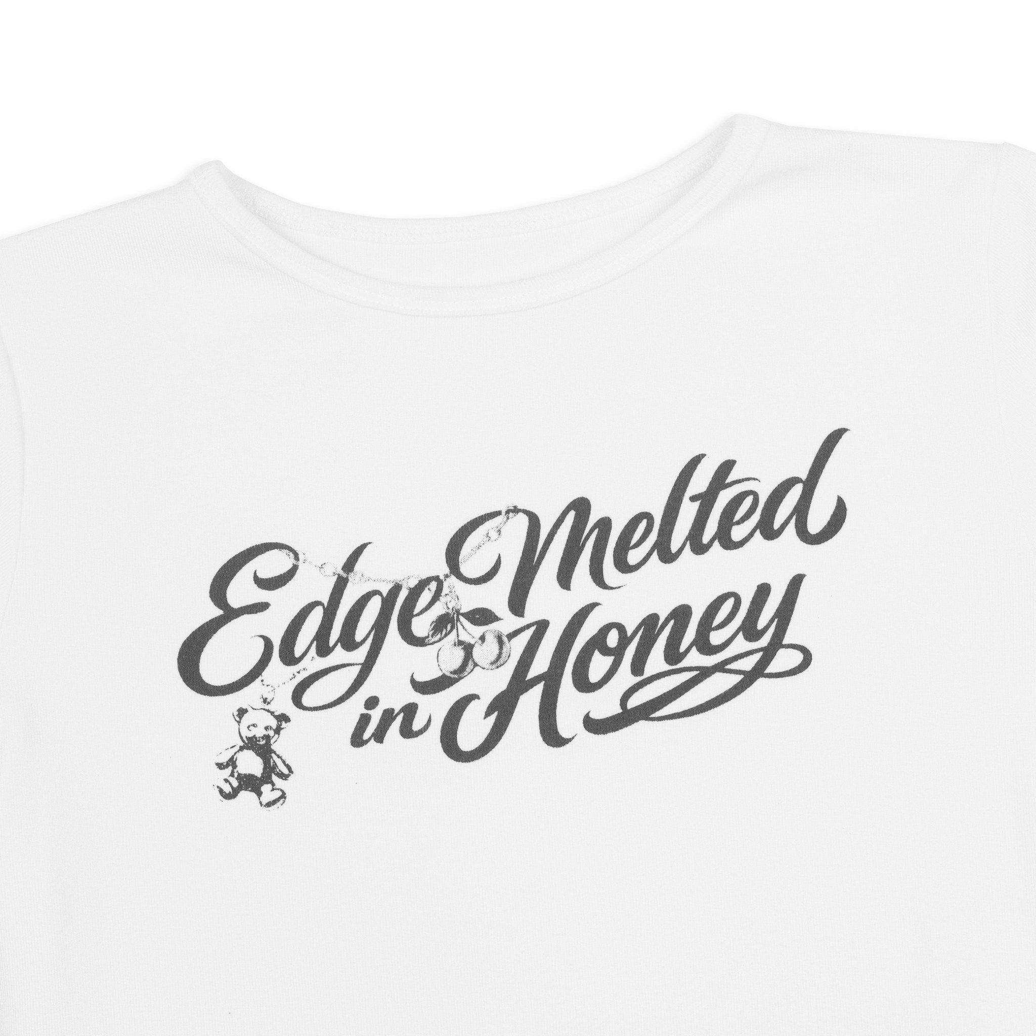  SWE MELTED EDGE CROPTOP - WHITE 