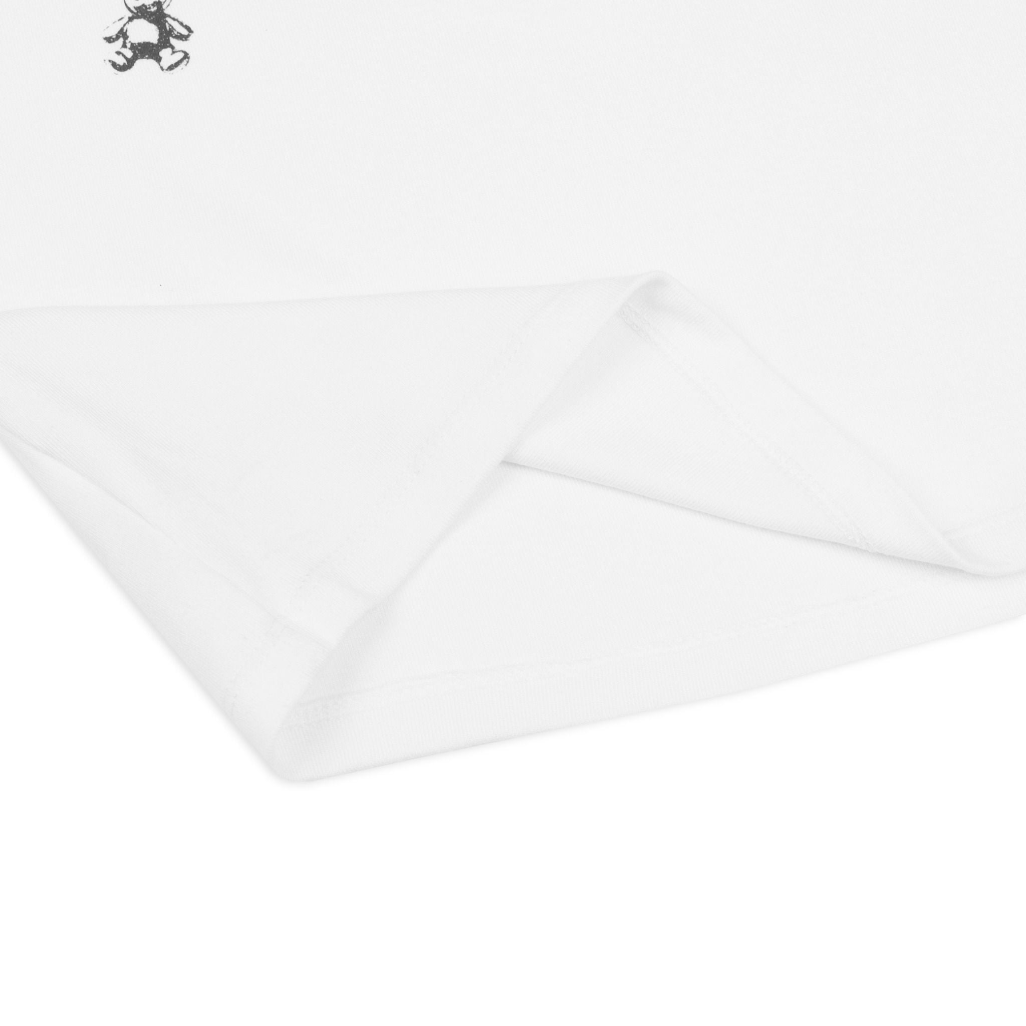  SWE MELTED EDGE CROPTOP - WHITE 