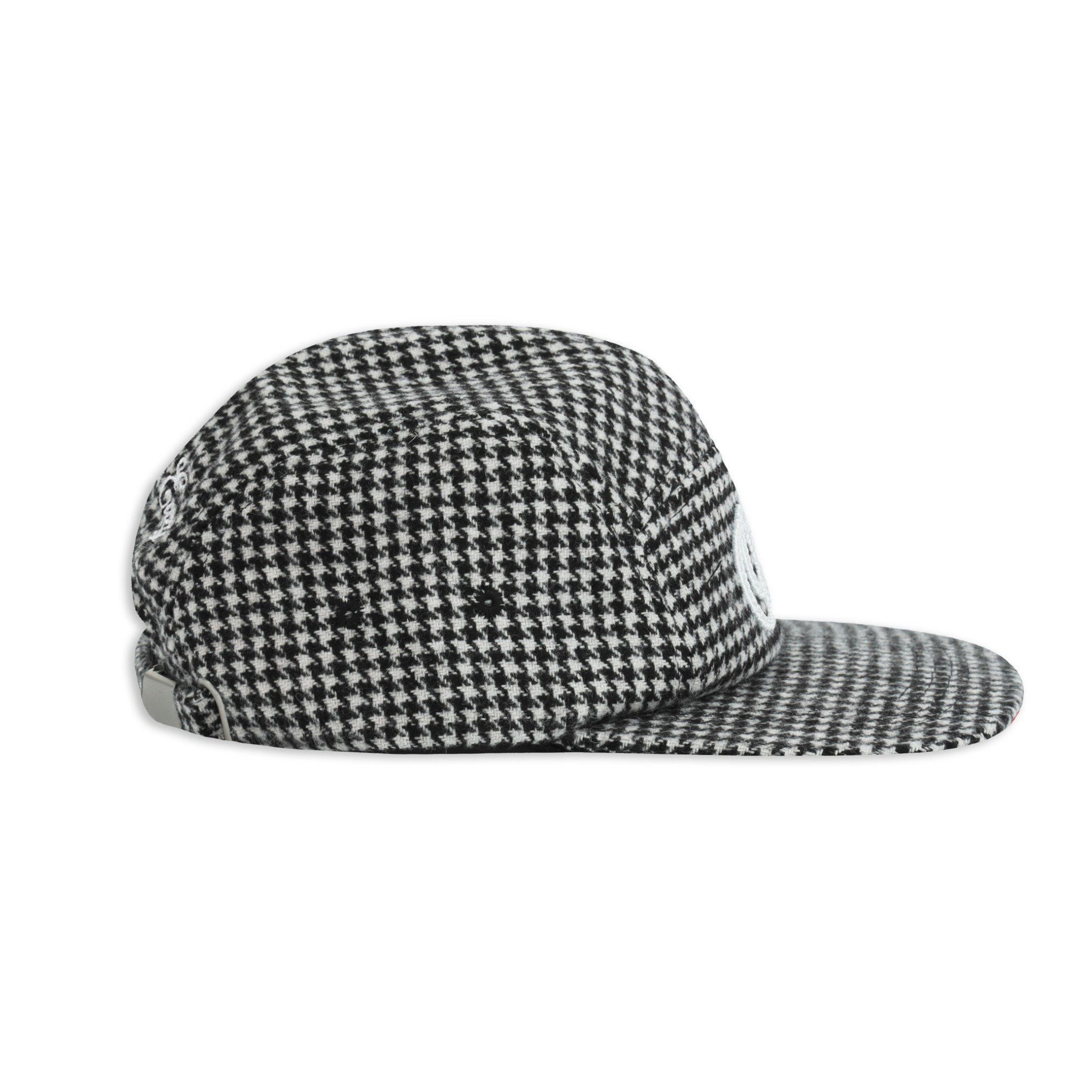  SWE HOUNDSTOOTH 5-PANEL CAP - BLACK 