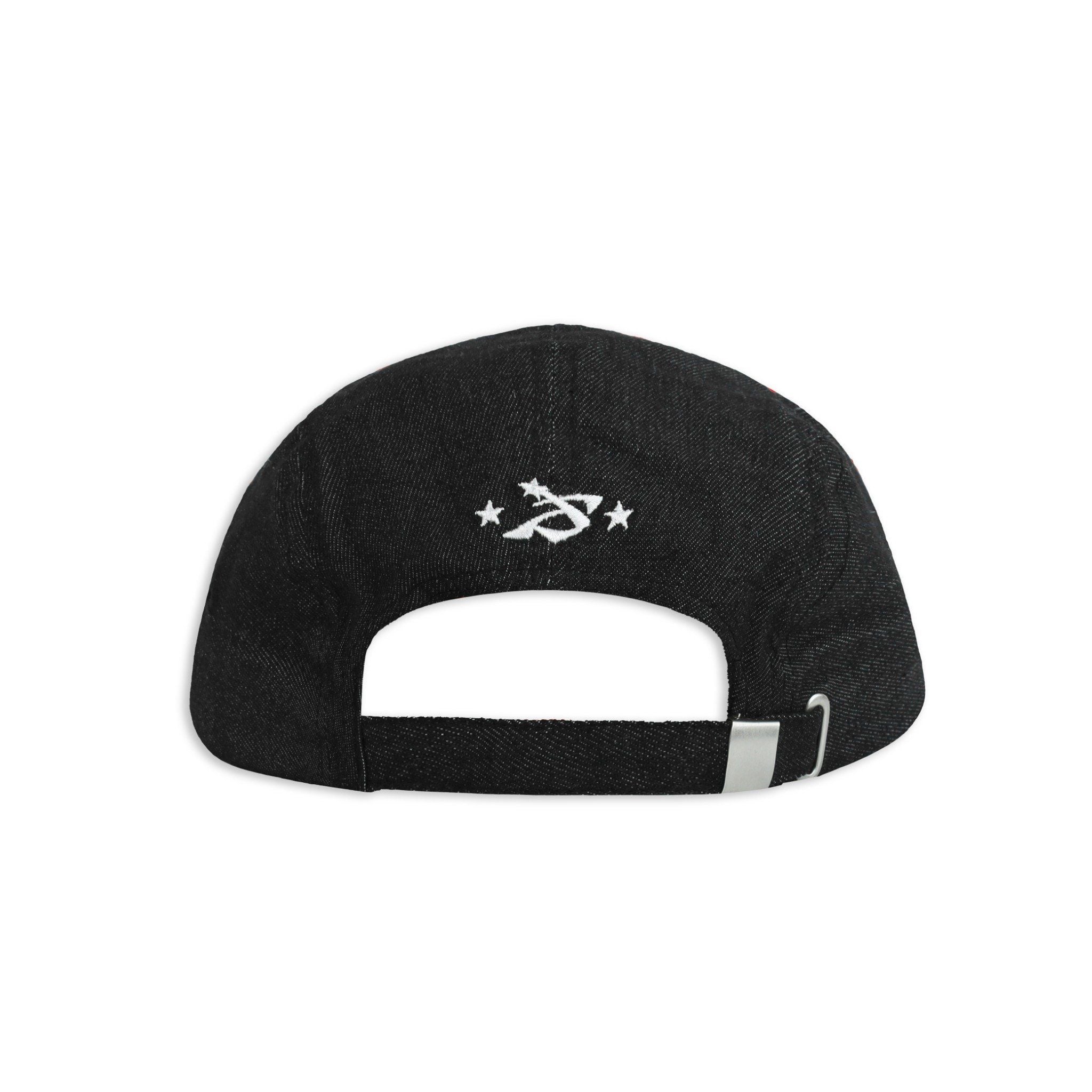  SWE DENIM 5-PANEL CAP - BLACK 