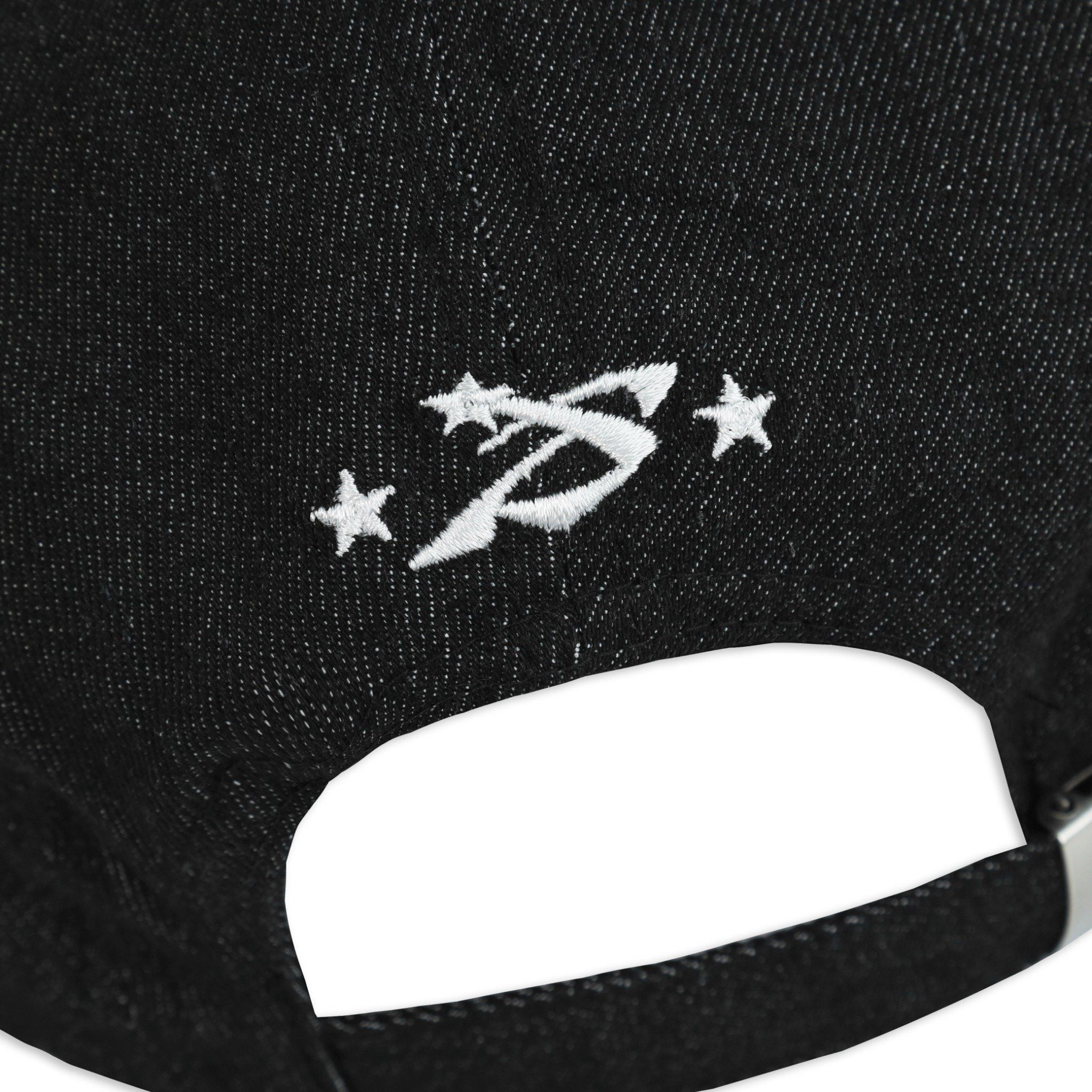  SWE DENIM 5-PANEL CAP - BLACK 