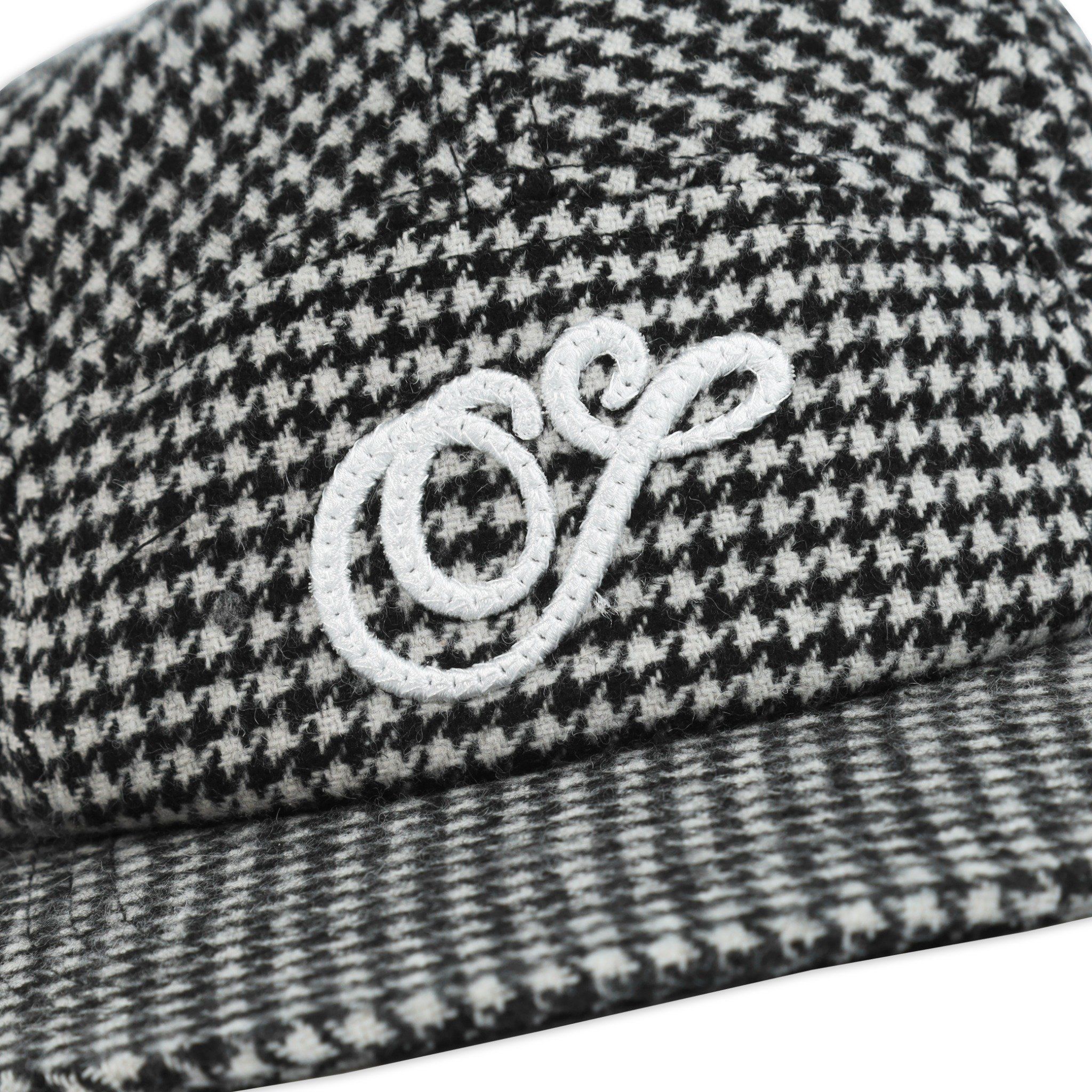  SWE HOUNDSTOOTH 5-PANEL CAP - BLACK 