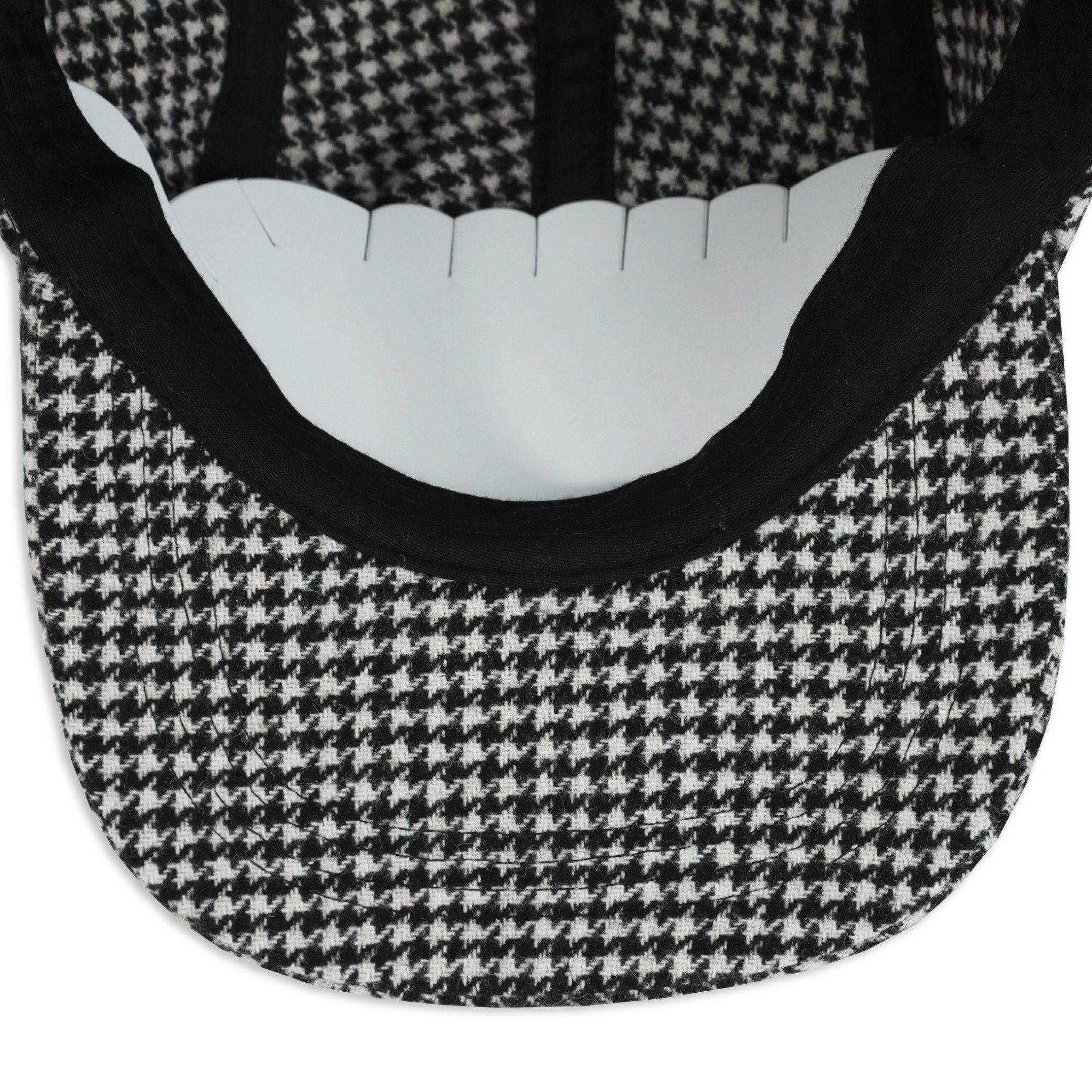  SWE HOUNDSTOOTH 5-PANEL CAP - BLACK 