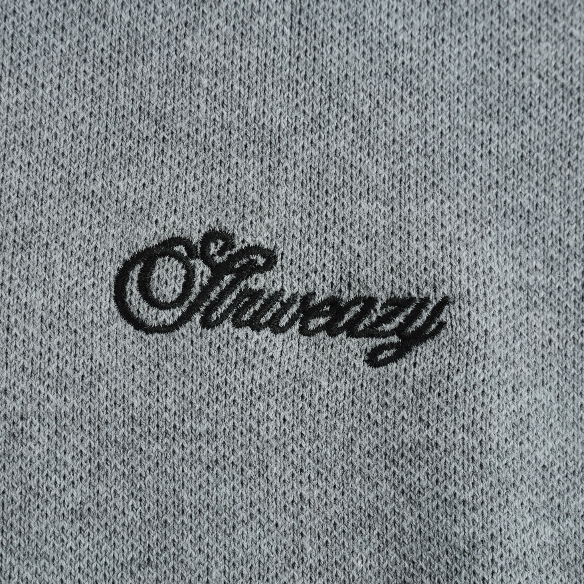  SWE KNIT POLO - GRAY 