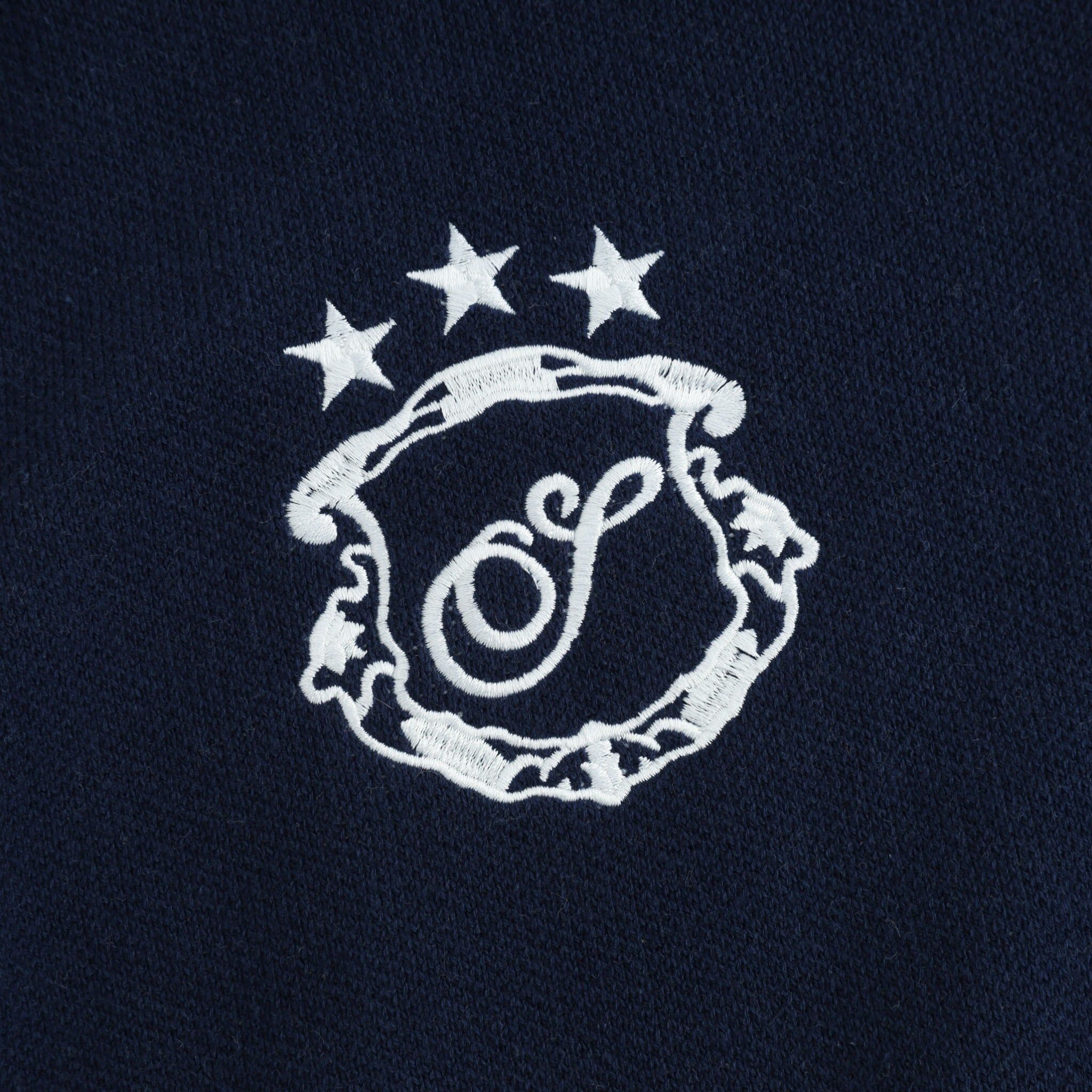  SWE KNIT POLO - NAVY 