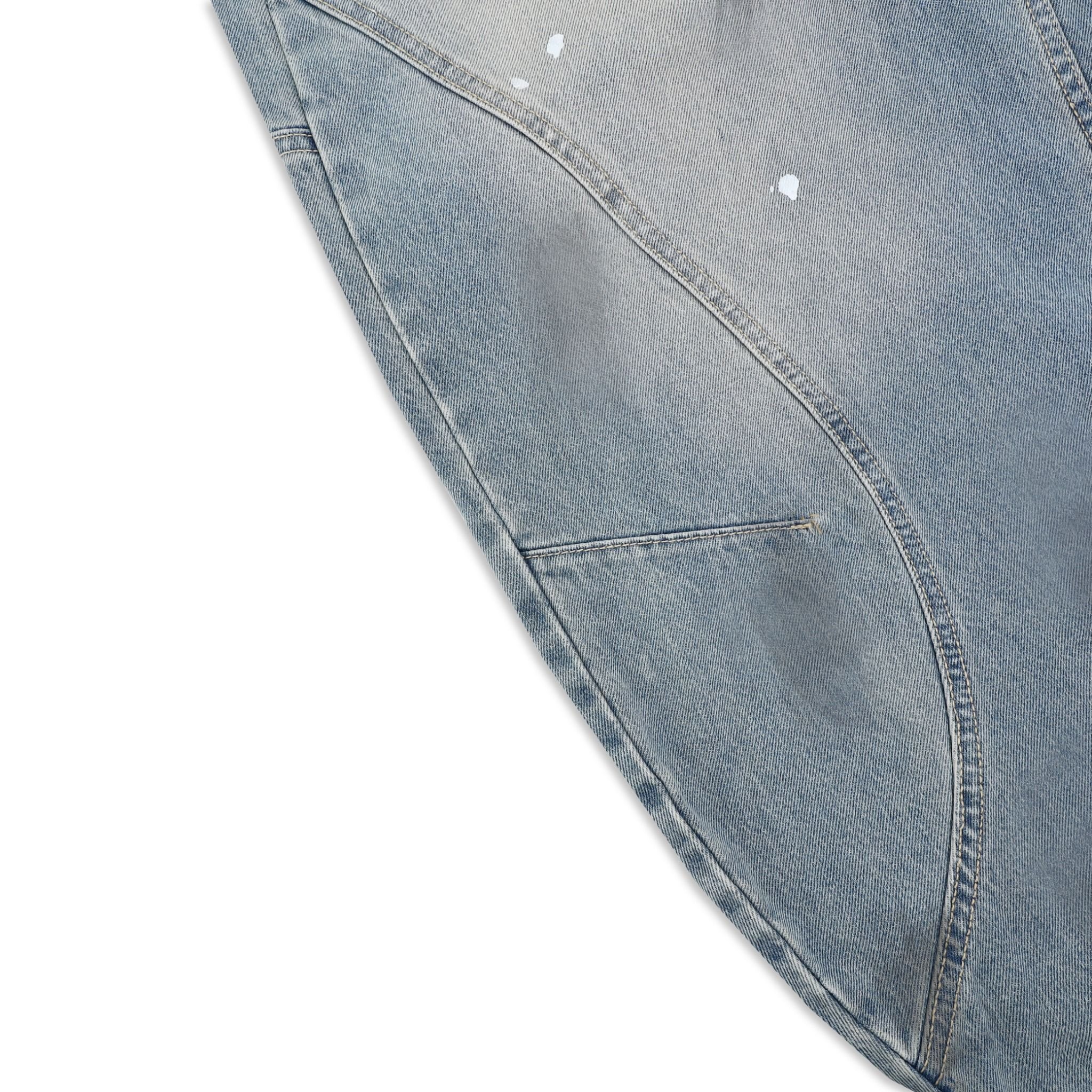  SWE ARC WIDE JEANS - WASHED BLUE 