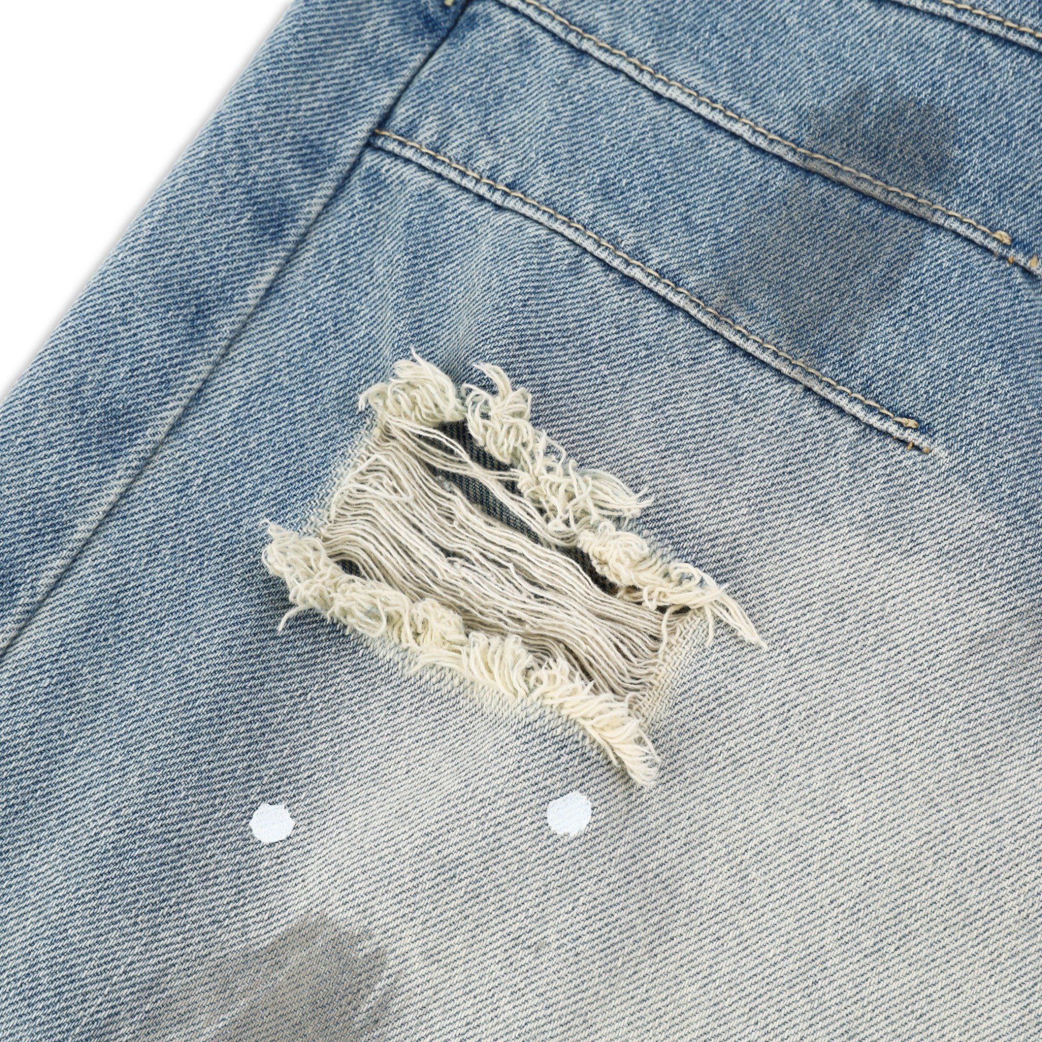  SWE ARC WIDE JEANS - WASHED BLUE 