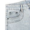  SWE KNEECRAFT DENIM SHORTS - LIGHT BLUE 