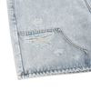  SWE KNEECRAFT DENIM SHORTS - LIGHT BLUE 