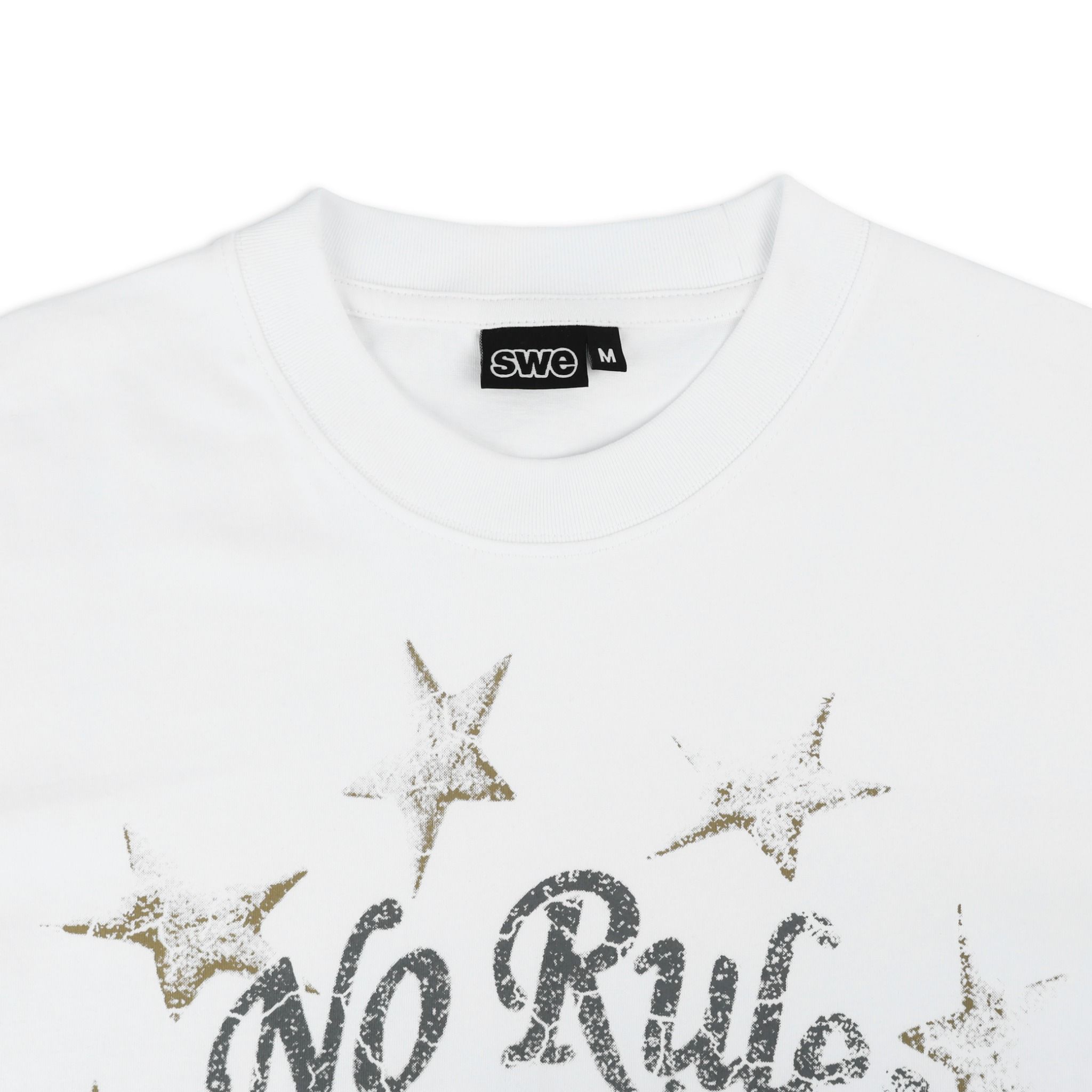  SWE RULELESS BOXY TEE - WHITE 