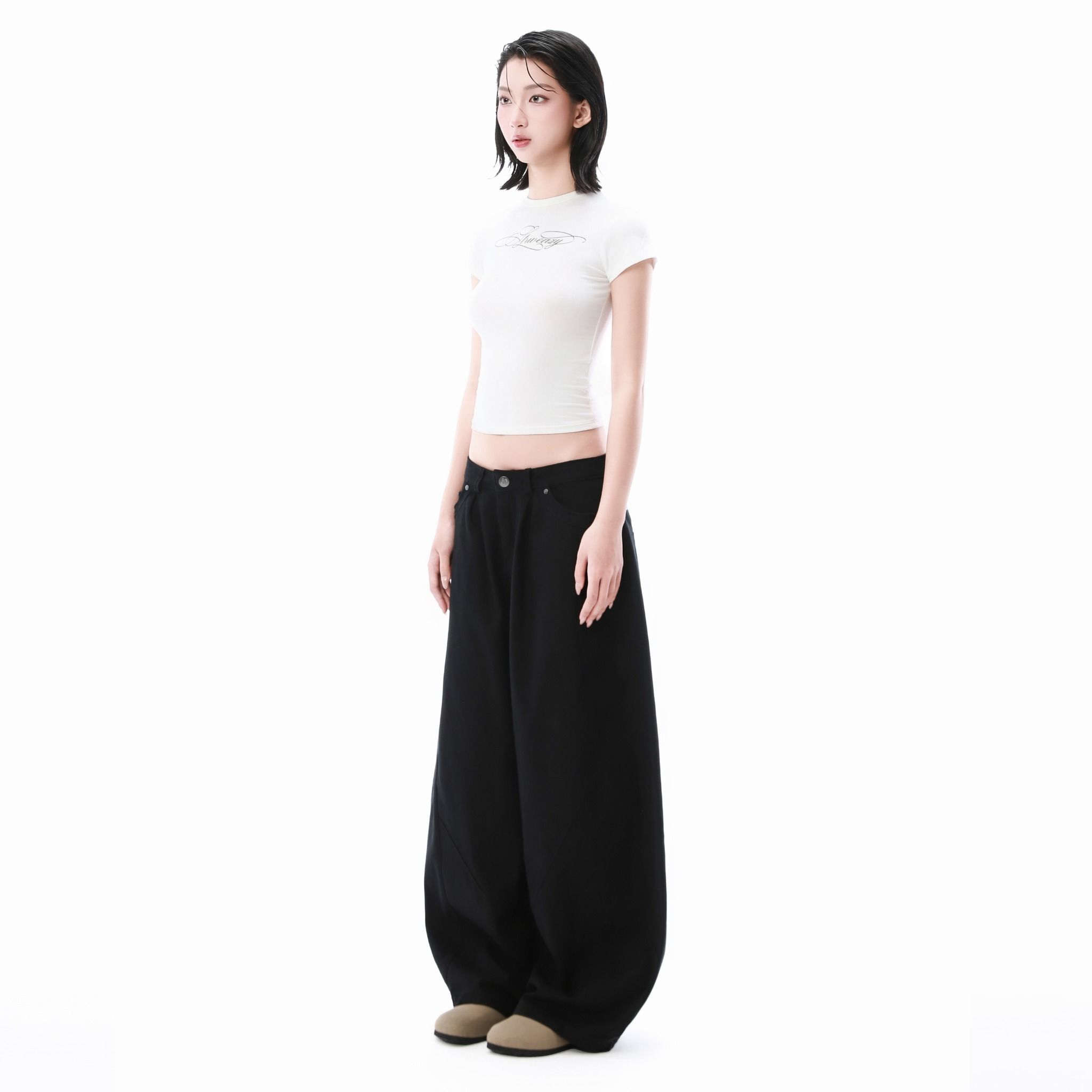  SWE FLOW BABY TEE - WHITE 