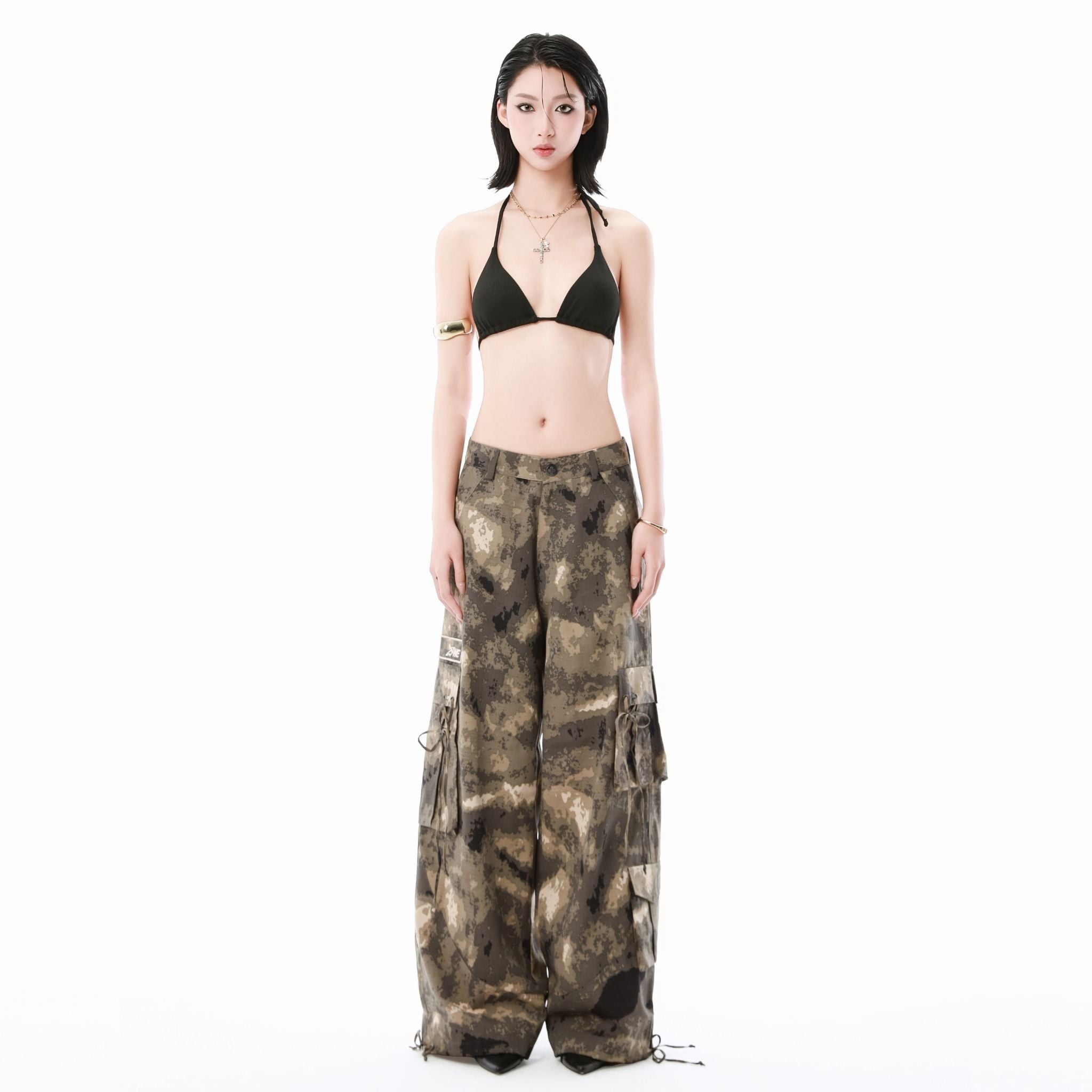 SWE CARGO PANTS - DARKBYTE CAMO 