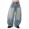  SWE ARC WIDE JEANS - WASHED BLUE 